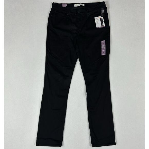 Levi's NEW Signature Gold Totally Shaping Straight Jeans Womens 16L Mid Rise NWT - Picture 1 of 16